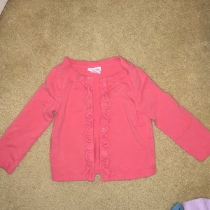 Coral girls’ sweater size 24 months